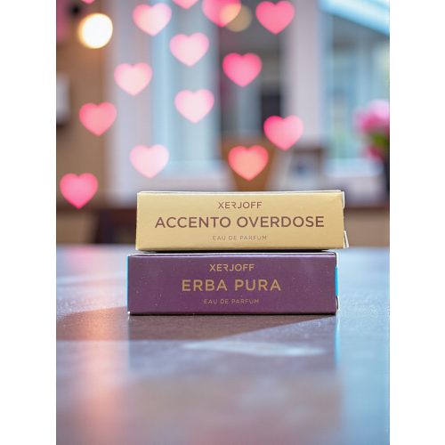 Xerjoff csomag 5. (Erba Pura 2ML+Accento Overdose 2ML) EDP
